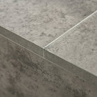 HOMCOM - Table basse relevable avec compartiment de rangement caché - gris-Couleur : gris ciment