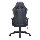 TygerClaw - Chaise de Gaming Dossier Haut pour un Confort Maximum - Rouge-Les accoudoirs montent et descendent pour s'adapter à votre position assise naturelle, offrant des épaules et des bras détendus
