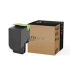 Ecotone - 71B10K0 Lexmark  Remanufacturés Toner Cartridge - Rendement standard - Noir-Fabricant: Nu-Tone Brand