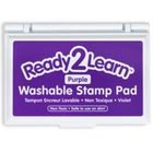 Ready 2 Learn - Tampon encreur lavable - Violet - Paquet de 6-Facile à ranger: Ce tampon encreur est emballé dans un étui à rabat en plastique robuste pour un rangement facile. Si l'encre est un peu sèche, ravivez-la avec quelques gouttes d'eau.