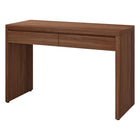 Hudson&Canal - Bureau Ashcroft 48'' - Noyer satiné-La capacité de poids maximale est de 40 lb, chaque tiroir peut contenir 15 lb