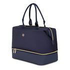 SwissGear - Sac de voyage - 15 x 19 po - Bleu Marine-Confectionné en similicuir et en tissu polyester 900D