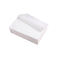Eco-Packaging - Serviettes pliées - 6.75 po x 4.5 po - Blanches - Paquet de 6000-Idées pour restaurants, cafés, événements de restauration ou garde-manger de bureau