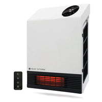 Heat Storm - Radiateur infrarouge mural de luxe 1000 W avec Wi-Fi-Sans danger pour le gril tactile
