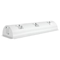 Outsunny - serre mini 94,5 po x 35,4 po x 35,4 po- 31,5 po x 118,1 po (80 x 300 cm) mini serre pour cultiver des plantes et des légumes dans de nombreux endroits, surtout les plus petits
