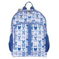 Pep Rally - Sac à dos de 16 po - Bonjour Bestie-Motif de boucle sur toute la surface