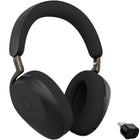Jabra - Evolve3 85 MS USB-C - Noir-Fonctionnant avec une batterie interne rechargeable qui offre jusqu’à 25 heures de conversation et supporte la recharge sans fil
