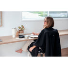 Warmür - La couverture pour chaise originale, Noir- Longueur appropriée pour les roues qui évite que la couverture ne traîne afin que votre chaise roule librement