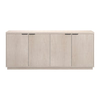 Hudson&Canal - Buffet Mansfield 68" L - Aulne Blanc-Un design contemporain moderne pour votre salle à manger, votre cuisine ou votre bureau