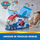 PAW Patrol - Pat' Patrouilleur transformable avec lanceurs de véhicules-Figurine articulÉe et vÉhicule tout-terrain de ryder : le coffret comprend une figurine ryder et son véhicule tout-terrain emblématique, arborant tous deux le style authentique de la pat'patrouille. faites rouler le quad à la main ou propulsez-le à l'aide du lance-véhicule et passez à l'action.