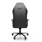 Cybeart - Chaise de bureau de jeu Ghost Série Apex - Noir-Système lombaire intégré et réglable avec deux molettes de contrôle pour ajuster précisément la profondeur et la hauteur, assurant un alignement personnalisé du bas du dos et un soutien postural durable
