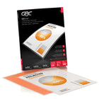 Swingline - Pochettes de plastification thermique Clear Fusion EZUse LongLife Speed longue durée de GBC - 5 mil - lettre - paquet de 100-Les guides d’alignement EZUse facilitent le centrage des documents et disparaissent comme par magie après le laminage