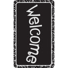 Ashley Productions - The Original Fun Mat - Tapis de Bienvenue - 18" x 30" - Composition Noire de Bienvenue-Conceptions vibrantes et captivantes : Choisissez parmi des designs éducatifs, inspirés de la nature ou interactifs pour améliorer votre salle de classe, votre maison ou votre bureau.