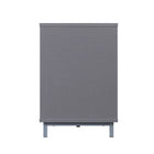 Manhattan Comfort - Meuble TV moderne Brighton 60 po - Gris-Design élégant et raffiné pour sublimer votre environnement de vie