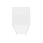 Manhattan Comfort - Armoire de rangement individuelle moderne Naomi 15 po avec casier - Blanc-15,8 po L x 15 po l x 72,8 po H