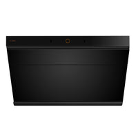 Fotile - JQG7515 Hotte aspirante à ventilation inclinée - 30 po - Noire-Verre trempé noir