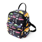 Nicci - Sac à dos pour enfants avec imprimé voiture - Noir-Poignée supérieure Web