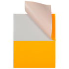 JAM Paper Étiquettes expédition, demi-feuilles, 5,5 x 8,5 po, orange néon, 50/paquet-Orange néon