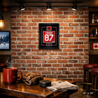 Frameworth - Sidney Crosby numero de chandail Hockey Canada 2026 - impression encadree - 16" x 20"-Design audacieux et frappant presentant le numero de chandail officiel Hockey Canada du joueur