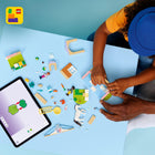 LEGO - Friends La clinique vétérinaire des animaux-Les accessoires comprennent une seringue, un thermomètre, un presse-papier, une selle et bien d’autres choses encore