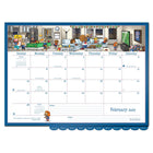 MotherWord - Ultime calendrier familial de luxe pour réfrigérateur 2026-2027 - 13 1/2 po H x 18 po l - anglais-Anglais seulement