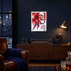 Frameworth - Cadre Nick Suzuki Collage Portrait Canadiens - Impression Encadrée - 16 po L x 20 po H-9