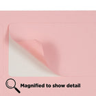 JAM Paper Étiquettes postales, 4 x 2 po, rose bébé, 10 par page, 240 par paquet-Taille des feuilles d’étiquettes : 8 1/2 x 11 po