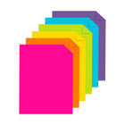 Astrobrights - Papier couverture 65lb - 8,5 po l x 11 po H - Fiesta - 6 couleurs - Paquet de 150-Le papier cartonné coloré Neenah Astrobrights est idéal pour l'artisanat, les projets scolaires, le scrapbooking, les invitations et bien plus encore