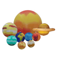 Replogle - Globes gonflables Système Solaire - 8 pox 28 po - Anglais-Gonflez une planète et transformez facilement n'importe quel décor en planétarium personnel avec cet ensemble amusant, décoratif et éducatif
