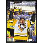 Sidney Crosby Pittsburgh Penguins Raising Stanley Cup sur toile - Toile encadree - 22" x 31"-Impression sur toile de qualité supérieure avec bordures enveloppées