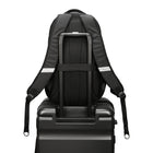 Swissdigital - Sac à dos noir SURSEE avec localisateur SDD-GARANTIE - Garantie limitée de deux ans. Vous trouverez des informations sur la garantie sur le site web du fabricant et sur les étiquettes des produits.