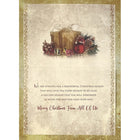 Rosedale - Cartes De souhaits Noël / Enveloppes - 5-1/2 po x 8 po - De nous tous - or - Paquet de 12-Imprimées sur un papier de qualité non couché