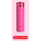 Bubba - Bouteille d’eau DualSip, acier inoxydable isotherme, 710 ml (24 oz)-Lavable au lave-vaisselle : mettez la bouteille et le couvercle au lave-vaisselle, car qui a le temps pour le lavage à la main?