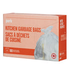 Perk - sacs à ordures - blanc - Paquet de 100-Ces sacs ne sont pas destinés au rangement de nourriture