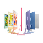 Apple - iMac 24 po - Puce M4 - GPU 10 cœurs - 256 Go SSD - Mémoire unifiée 16 Go - Bleu - Français-Ecran immersif: L’écran Retina 4.5K 24 po affiche 500 nits de luminosité et prend en charge jusqu’à 1 milliard de couleurs.