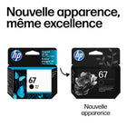 Cartouche d'encre d'origine HP 67 noirCartouche-Standard