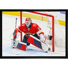 Sergei Bobrovsky 20x29 Panthers - Toile encadree - 31" x 22"-Impression sur toile de qualité supérieure avec bordures enveloppées