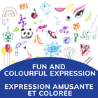 BIC - Stylos à bille à 4-Color Original et Fashion - rétractables - 1.0 mm - Paquet de 3-L'encre durable est idéale pour les fournitures artistiques, scolaires ou de bureau