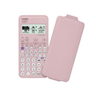Casio - Calculatrice scientifique avancée CLASSWIZ - Rose-Navigation par icônes. L'écran LCD haute résolution multiligne affiche la formule et les résultats tels qu'ils apparaissent dans le manuel, sur un écran à contraste élevé et facile à lire, avec un contraste variable pour identifier l'emplacement du curseur