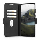 dbramante1928 - Étui folio Oslo Pro pour Samsung Galaxy S25 Edge - Noir-Support fait à 100 % de plastique recyclé