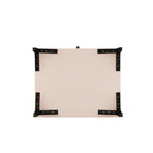 Manhattan Comfort - Lot de 2 tables de chevet modernes Amara 39,4" - Rose pâle et blanc-Garantie limitée du fabricant de 30 jours