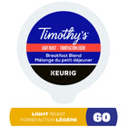 Timothy’s - Capsules K-Cup de café Mélange du petit déjeuner torréfaction légère - paquet de 60-5