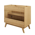 Modway - Soma 36" Armoire de toilette de salle de bain (lavabo non inclus) - Chêne-9