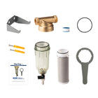 iSpring - WSP-50SL Filtre à eau à sédiments réutilisable à rotation lente avec Siliphos-Rinçable et réutilisable: Il réduit considérablement la charge de travail des filtres plus fins en aval, il aide à créer un système de filtration à gradient multicouche pour de meilleurs résultats de filtration, ainsi qu’à prolonger la durée de vie des filtres. La gamme de filtres WSP peut être utilisée pour le traitement des eaux usées en éliminant les sédiments par centrifugation