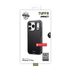 TUFF8 - Étui Impact Double Couche iPhone 17 Pro-Matériaux durables : Fabriqué en polycarbonate solide avec une protection de caméra biseautée pour une protection supplémentaire de l'objectif