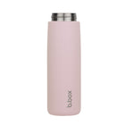 b.box - Bouteille isotherme à couvercle rabattable - 690 ml - Rose Paradis-Conception facile à nettoyer