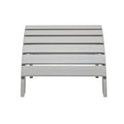Backyard Lifestyles - Repose-pieds - Gris clair-Design classique et confortable.