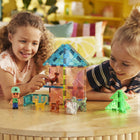 Magna-Tiles - Ensemble de construction magnétique Parc à chiots 27 pièces-Axé sur le développement: Encourage les enfants à apprendre par le jeu, en découvrant les causes et les effets et d’autres principes logiques, tout en favorisant le développement de la coordination œil-main et de la motricité fine