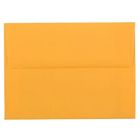 JAM Paper - Enveloppes d'invitation colorées A6 - 4,75 x 6,5 - ultra orange - Paquet de 50-Ces enveloppes sont parfaites pour envoyer des invitations, des cartes de voeux, des RSVP, des cartes de remerciement, des cadeaux d'anniversaire, des remises de diplômes, des vacances et plus encore