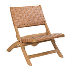 Zuo - Sunflare Chaise Lounge - Brun-Bois naturel